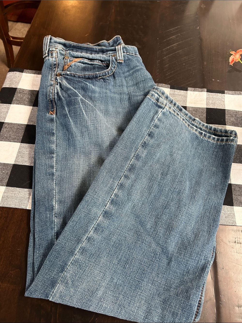 Ariat Men's Light Blue Bootcut M4 Jeans